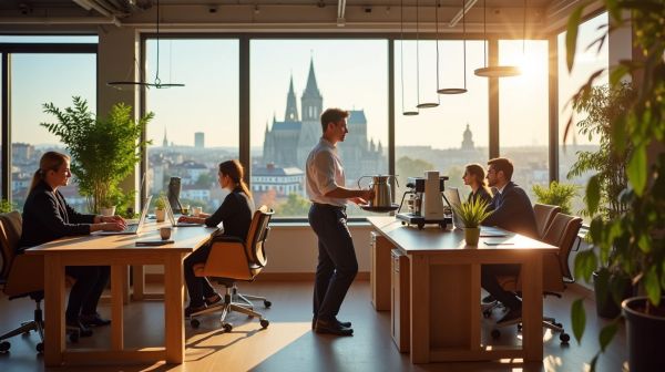 Livraison de café en entreprise lyon : des solutions durables pour vos pauses-café