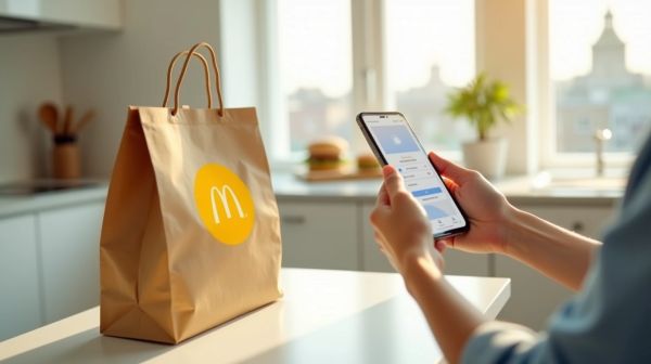Profitez d'une livraison McDonald's rapide et pratique