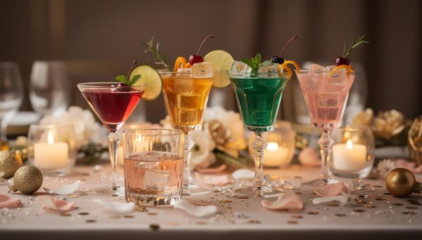 Sublimez les fêtes avec des verres à cocktail pour occasions spéciales élégants